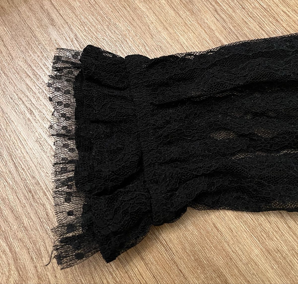 Vila Camicette: Schwarzes Spitzenshirt / Spitzenbluse /Steampunk/Gothic/Vila – Nuovo (secondo la descrizione) da Biel/Bienne venduto da LadyDita 2