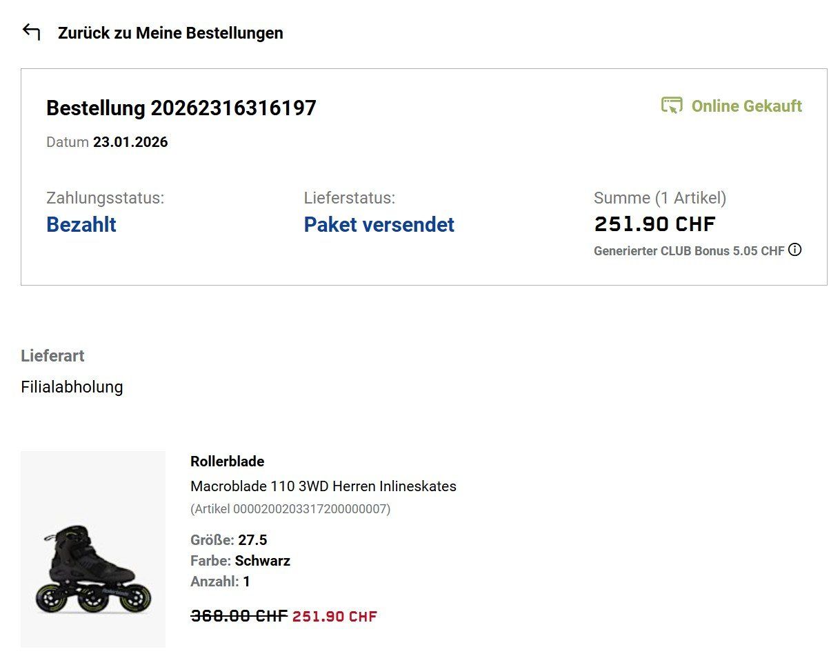 Pattini in linea & Pattini a rotelle: Rollerblade Macroblade 110 3WD - 42/42.5 – Nuovo (secondo la descrizione) da Aarau venduto da billsg 4
