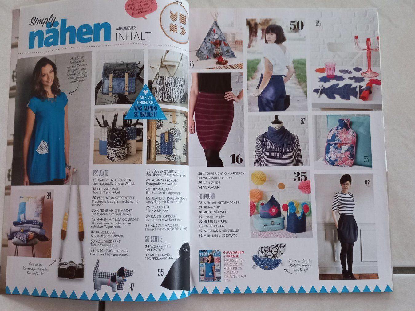 Riviste & Magazine: 1Näh Magazin "Simply Nähen" 04/2015 – Usato da Winistorf venduto da acreativ4 1