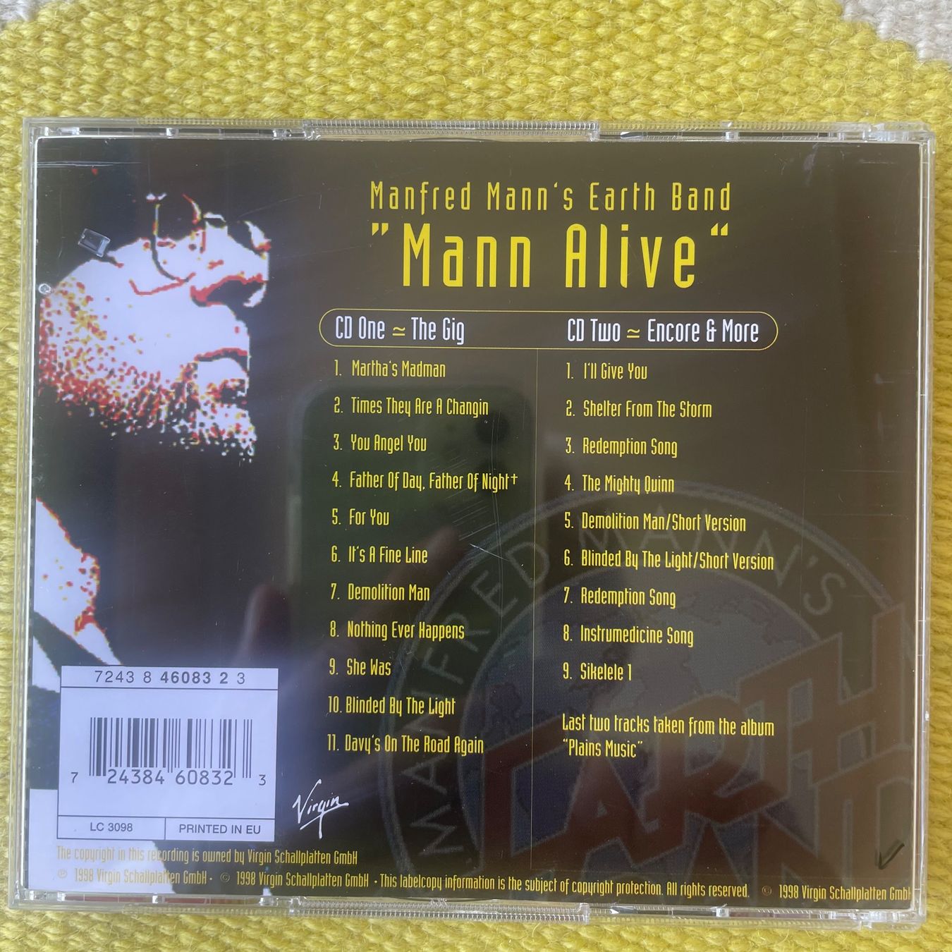CD: MANFRED MANN‘S EARTH BAND-MANN ALIVE – Usato da Rorschacherberg venduto da CD-Roli 1