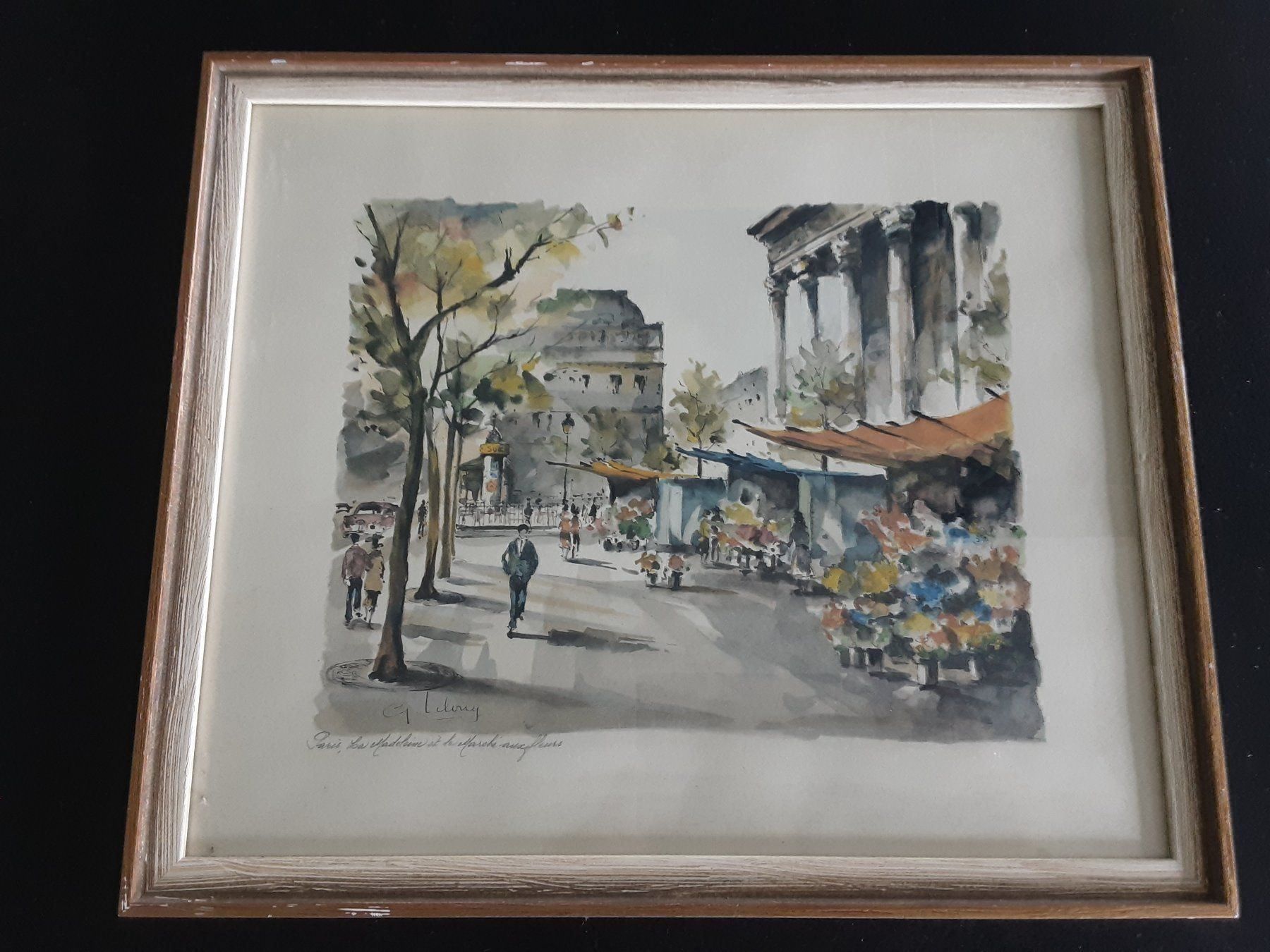 Grafica & Litografie: Lithographie von G. Lelong, Paris – Usato da St. Gallen venduto da charly92