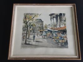 Lithographie von G. Lelong, Paris