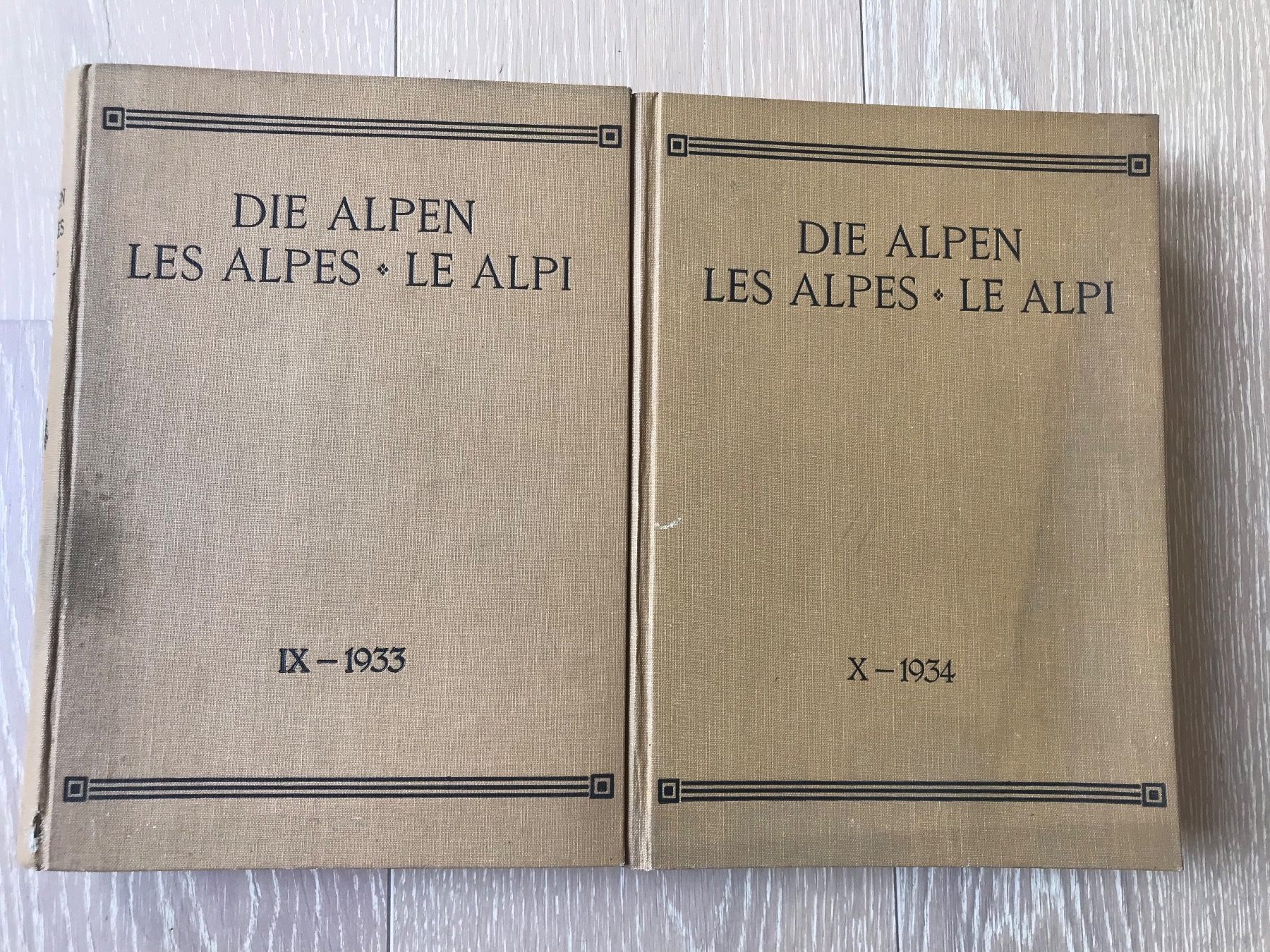 Libri: Die Alpen les alpes 1934 – Usato da Sins venduto da Patrickwe