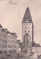 Bern // 1910 Zigarre Teleskoop Mono Werbekarte