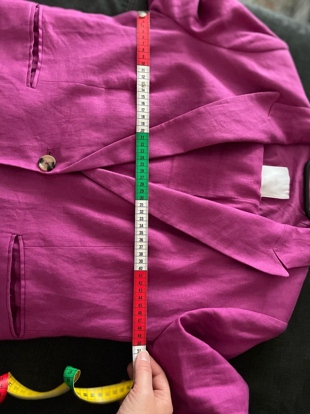 Mango Giacche: Mango Leinen Blazer Pink Gr. 42 – Usato da Winterthur venduto da Fabelhaft123 4