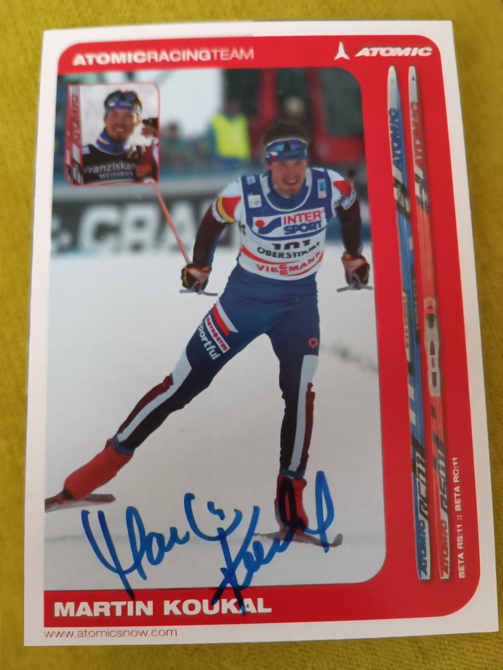 Autografi: Martin Koukal – Usato da Menziken venduto da Autogramme