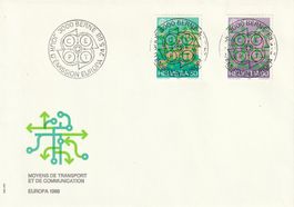 1988 EUROPA ET - Vollstempel