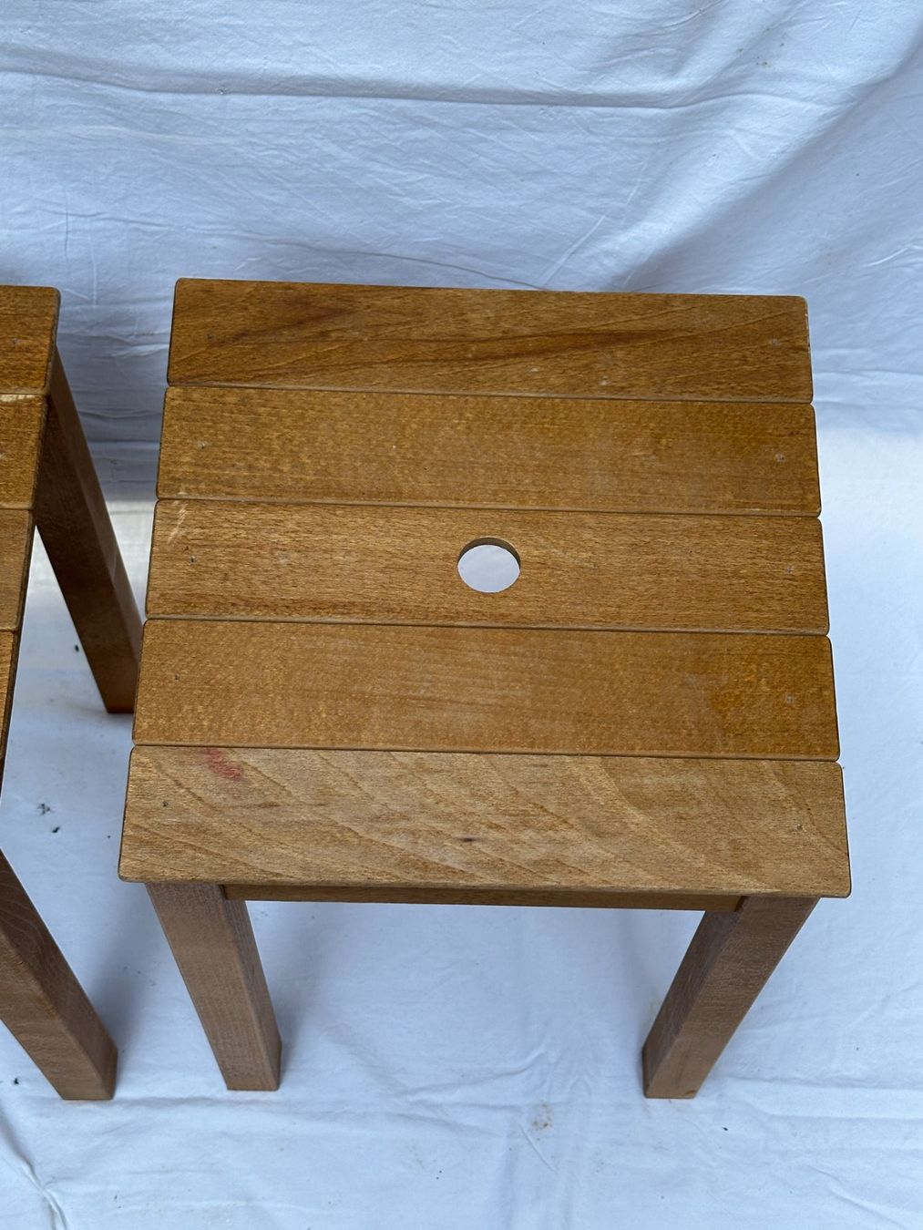 Hocker: 2 alte Hocker Tabourettli Stühle Stuhl – Gebraucht aus Flüelen von Amazona03 6