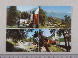 Camping du Val d'Hérens, Werbekarte, Vex, Sion