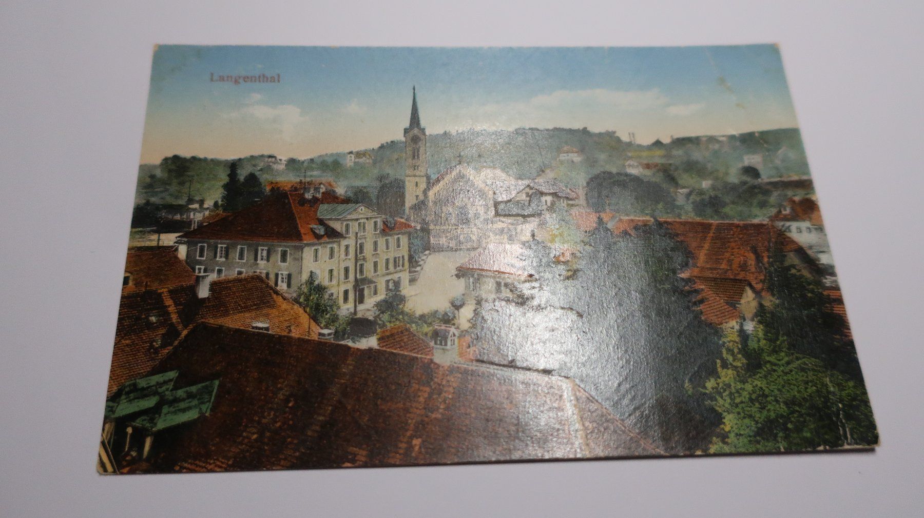 Cartes postales: Langenthal  1922 – D'occasion à Cormoret par Pascalll2001 1