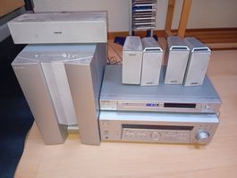 Sony Heimkino System, Silber, Top Zustand, DVD Player