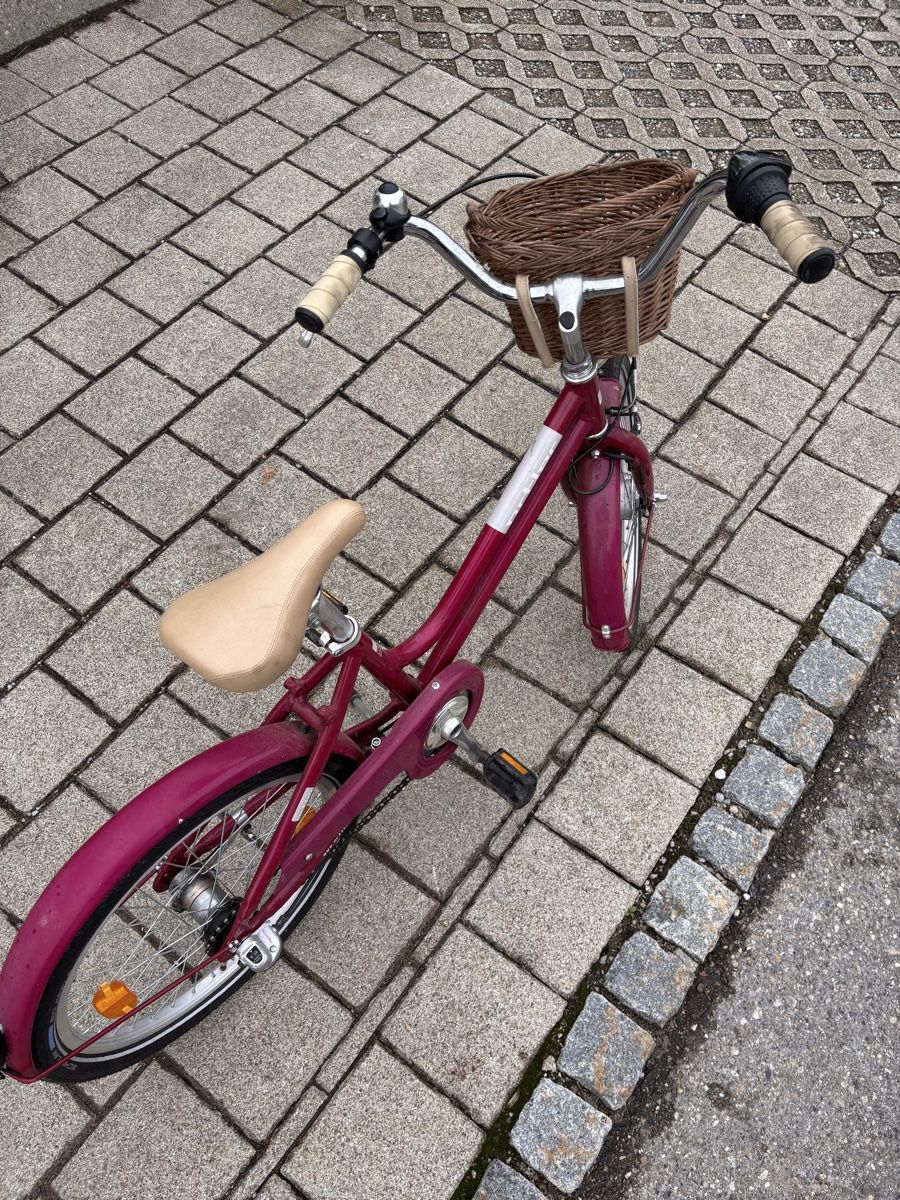 Biciclette: Ortler Bricktown 20" Kinderfahrrad Pink mit Korb – Usato da Schwarzenburg venduto da Probo89 2