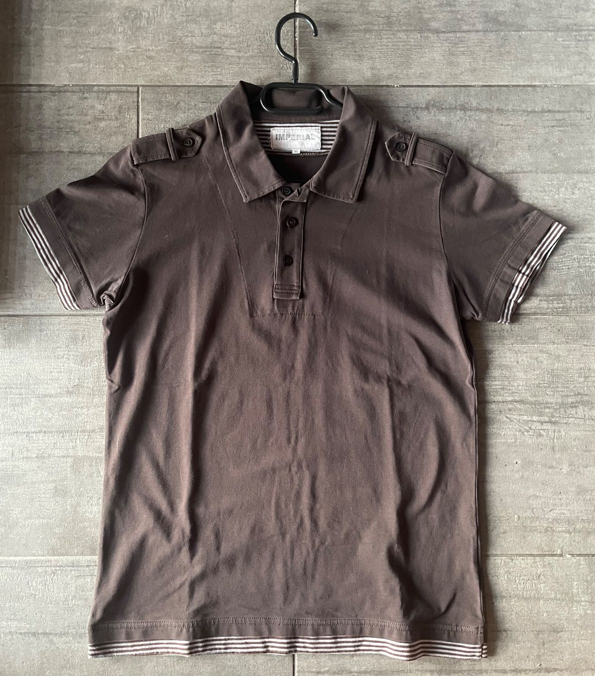 Magliette Polo: Polo Slim Impérial Brun XL – Usato da Fully venduto da thg_dcv9