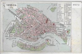 Venezia Venedig - Stadtplan