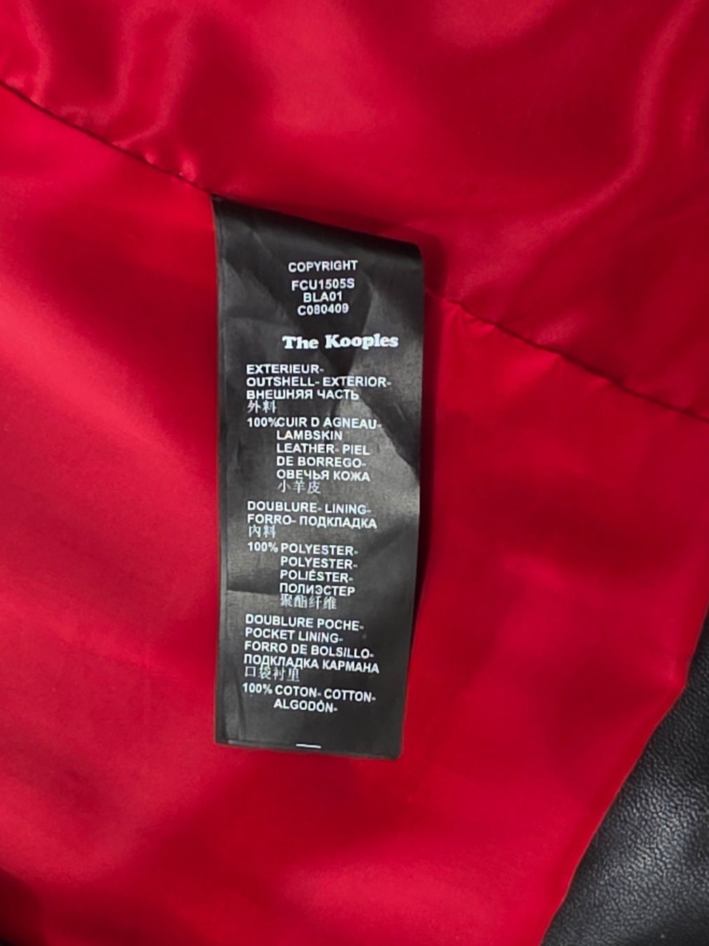 Kooples Giacche: The Kooples Lammleder Jacke schwarz Gr. M – Nuovo (secondo la descrizione) da Winterthur venduto da Marcello66 3