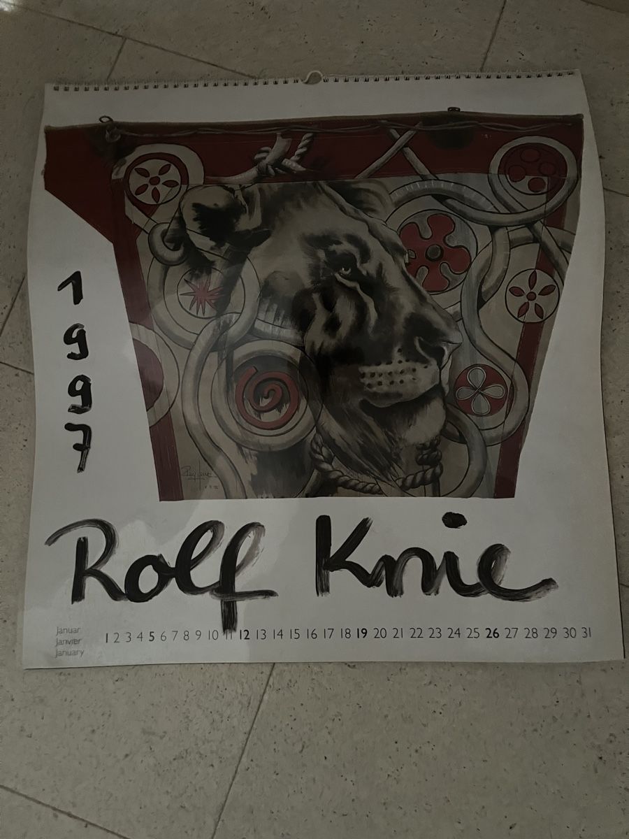 Calendari: 7 Rolf Knie Kalender – Usato da Suhr venduto da brigittaba 2
