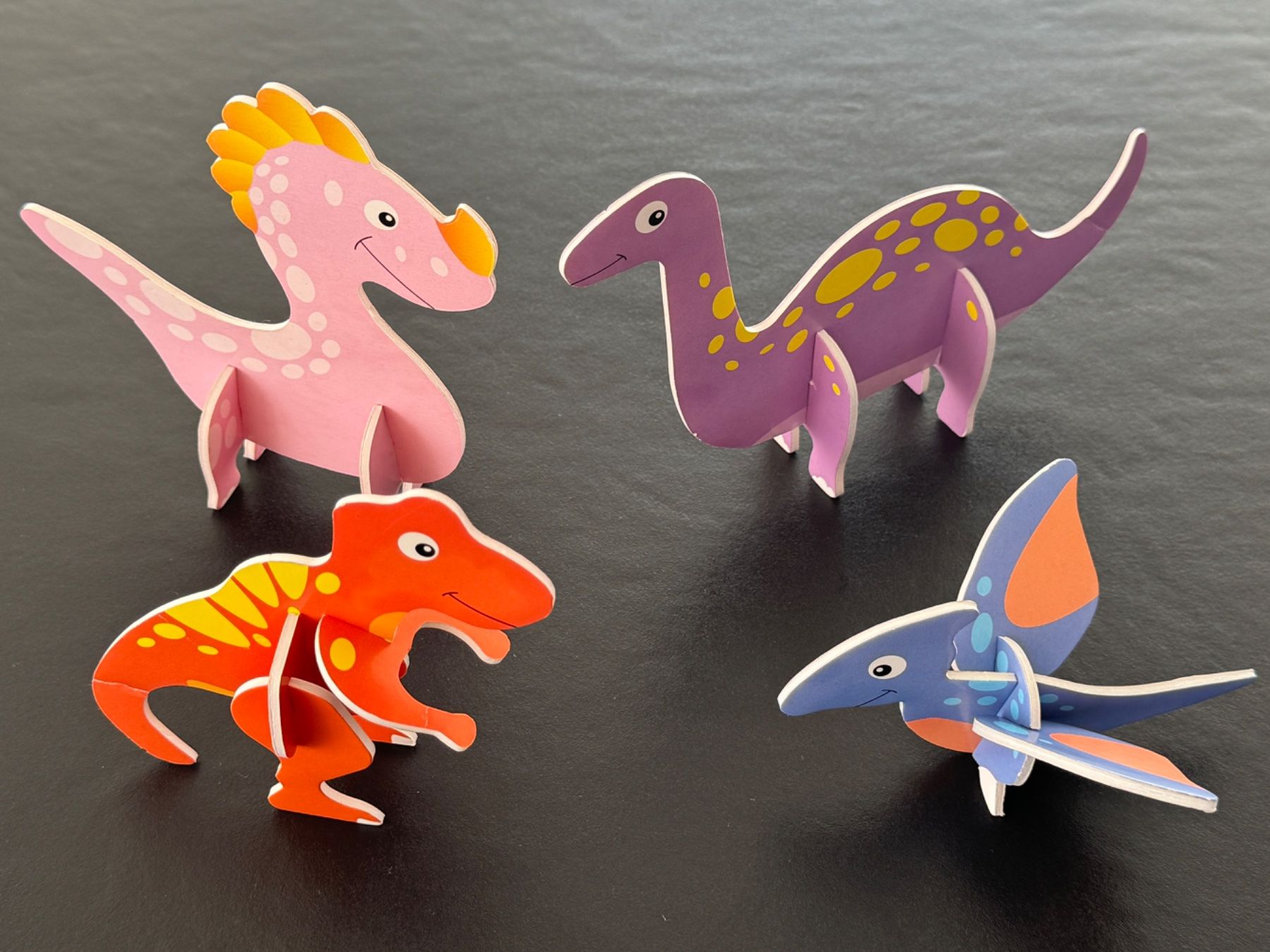 Puzzle: 4 süsse Dinosaurier 3D Puzzle – Usato da Zollikon venduto da Krenapf 1