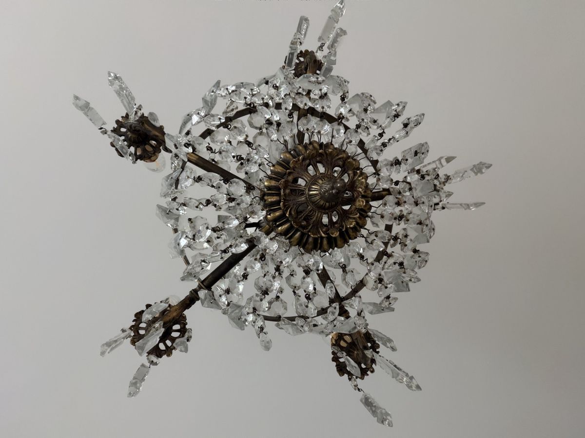 Lustres & lampes de plafonds: Kristall Deckenleuchte  – D'occasion à Basel par Isavini 3