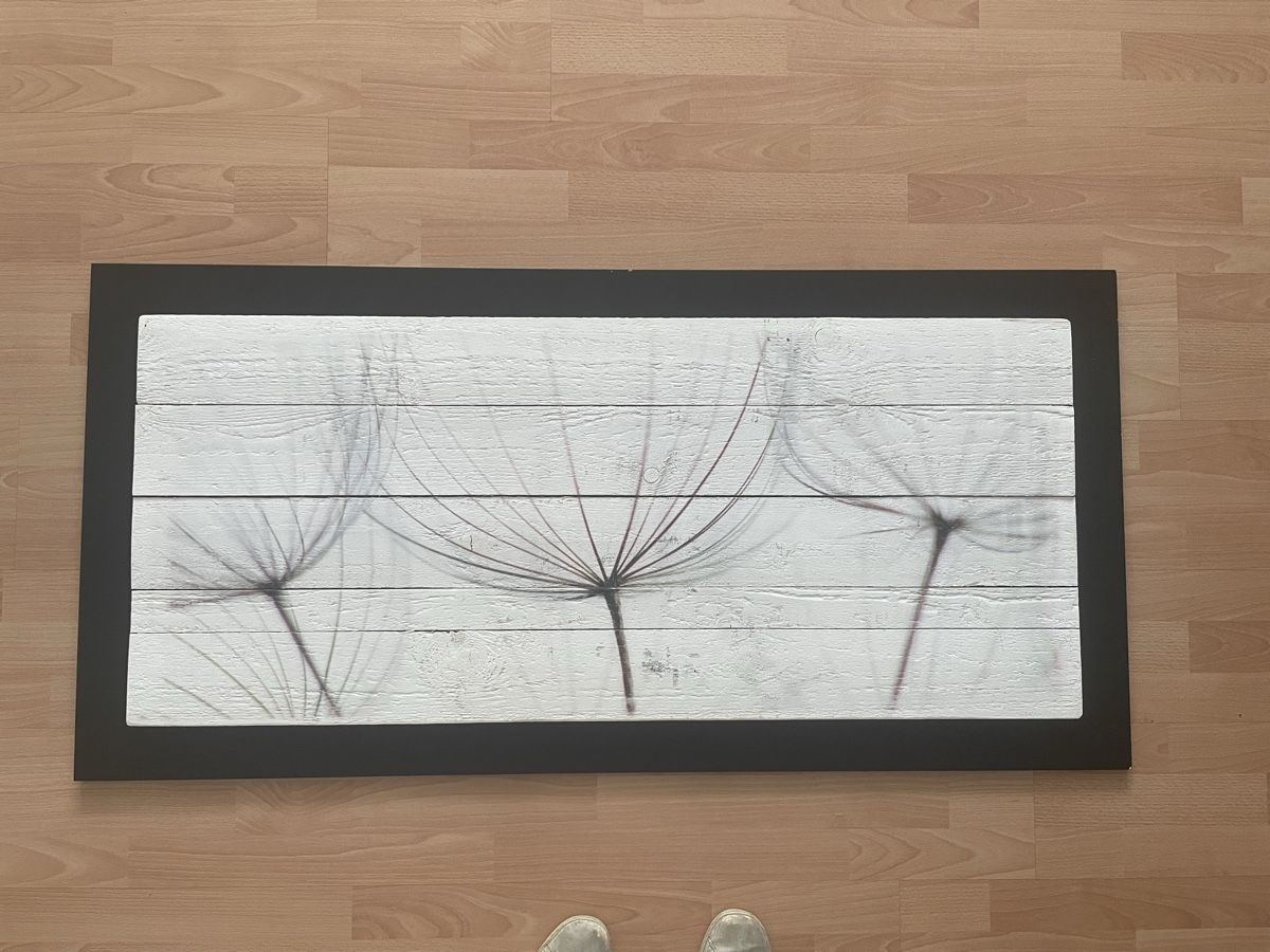 Foto & Immagini: Holz-Bild-Pusteblume – Usato da Amriswil venduto da einkaufverkauf