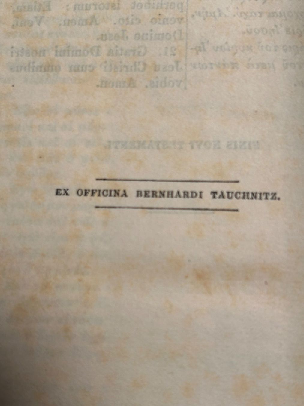 Bücher: Tauchnitz-Bibel 1900 – Gebraucht aus Würenlos von Bestseller018 1