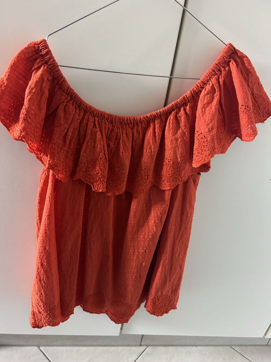 C&A T-shirt: T-shirt/blouse C&A orange – Usato da Daillens venduto da guisepa 1