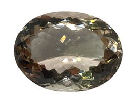 Dès 1.- Fr Topaze champagne 9.76 ct - CERTIFICAT 1'361.- Fr