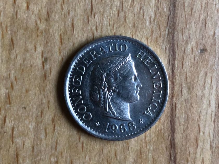 Tutti le monete: 10 Rappen 1968 B Schweiz – Usato da Basel venduto da Cambes