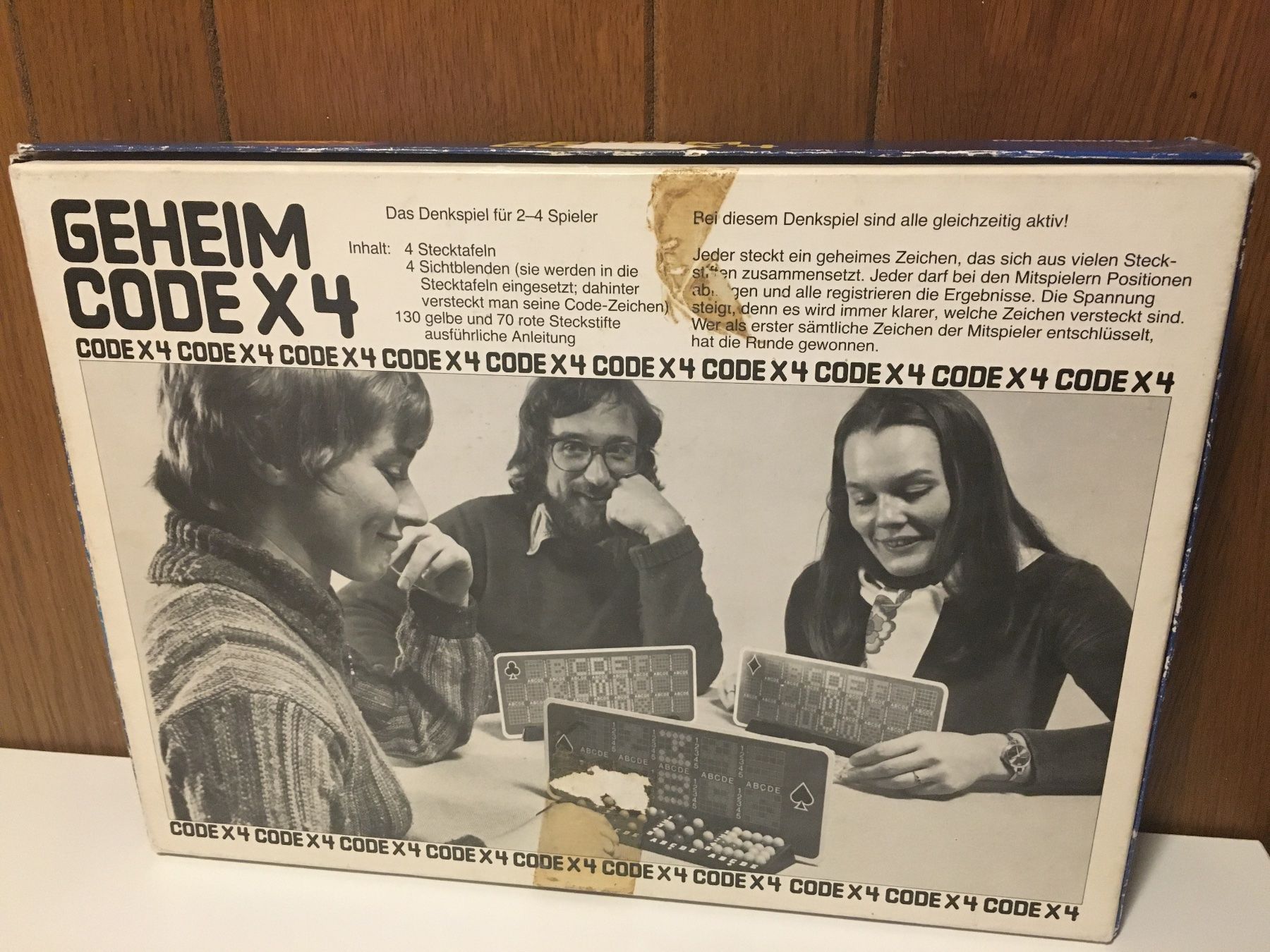 Ravensburger Giochi: Geheim Code X4 - Spiel von Ravensburger - 1978 – Usato da Andwil SG venduto da Rainboli 3