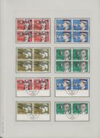 Lot 6 Seiten Flugpost Ersttag ZUG Herti Bider Mittelholzer +