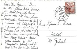 Vollstempel Saint-Luc VS, 1948, Val d' Anniviers