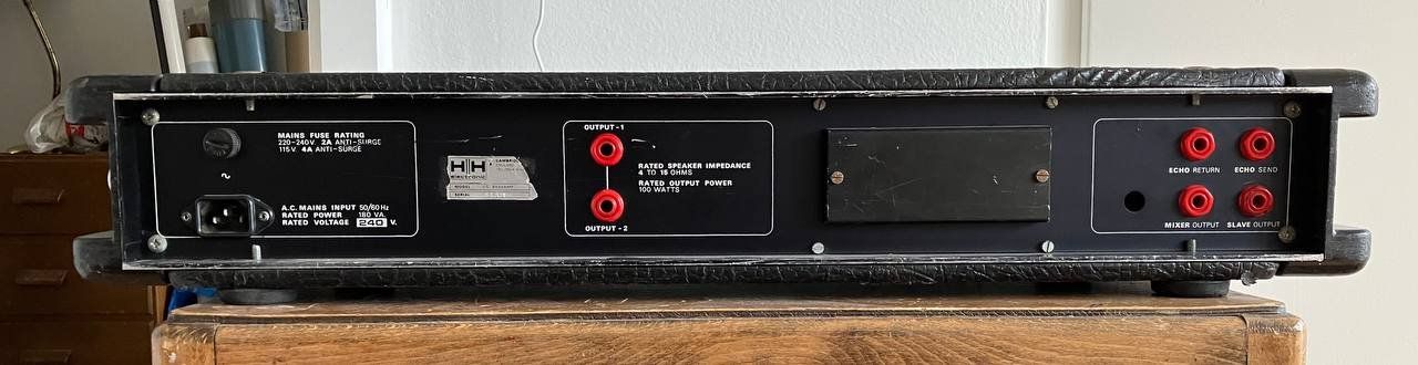 Amplificatori: HH Electronic V-S Bassamp 100 – Usato da Biel / Bienne venduto da Aprad 1