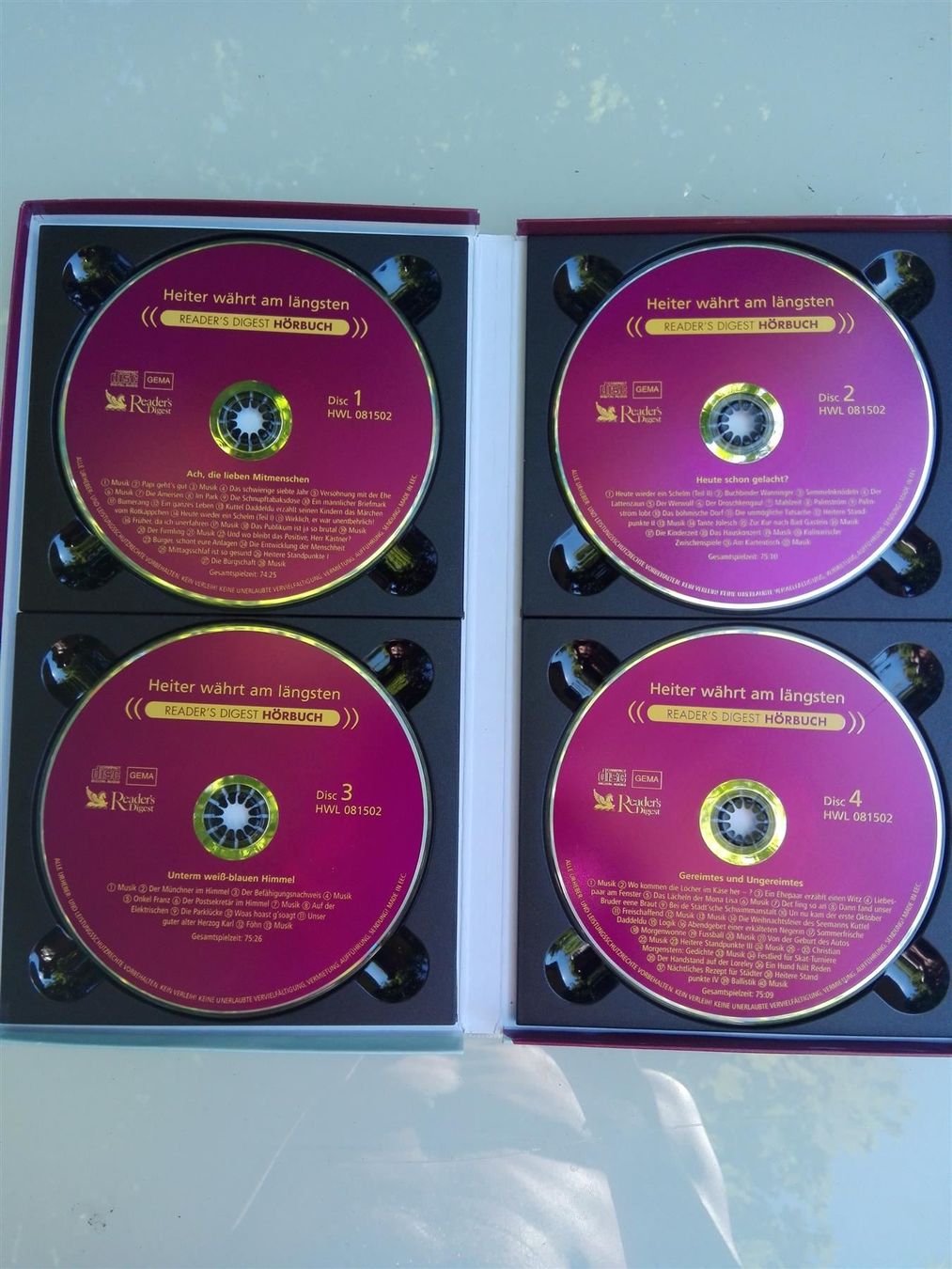 CDs: Heiter währt am längsten    (4-CD's) – Gebraucht aus St.Galllen von elkaphone 1