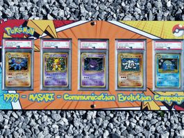 [PSA 7] Jap. Masaki Promo Holo Komplettes Set 5/5