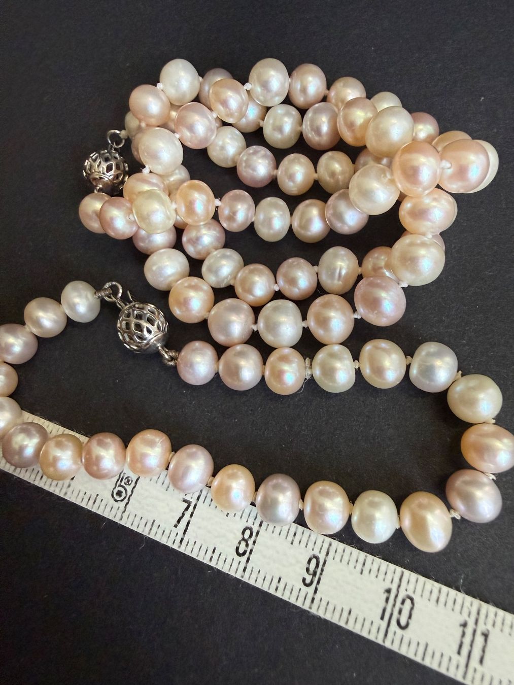 Catenine: Echte Perlen Kette mit Armband – Usato da Spiegel b. Bern venduto da Rogger72 4