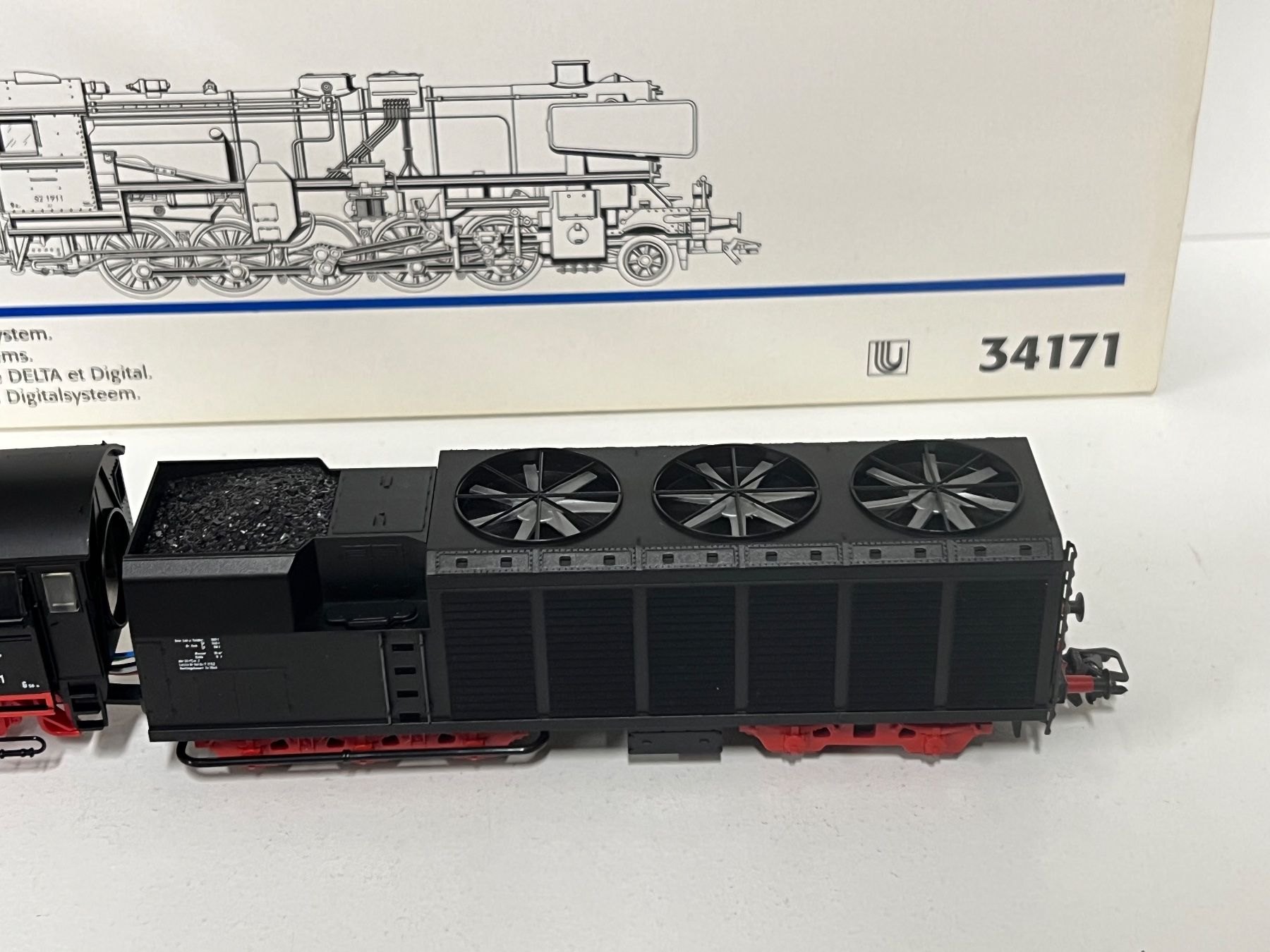 Märklin Modellini di ferrovie: Märklin 34171 BR 52 K  AC Digital H0 – Usato da Geroldswil venduto da TopTrain54 2