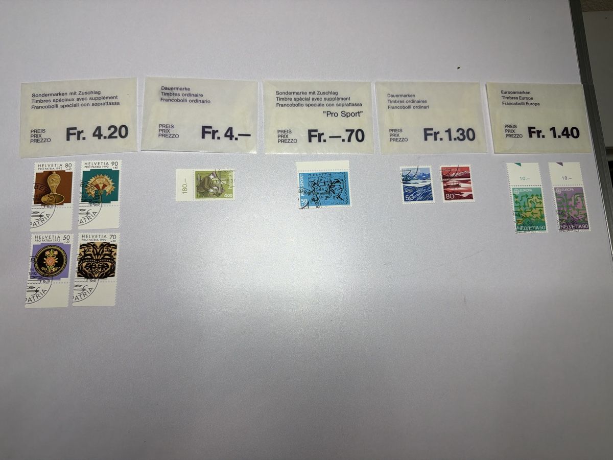 Tutti i francobolli: Briefmarken Schweiz, Sammlung, (136) – Nuovo (secondo la descrizione) da Tafers venduto da Tschanz-Solutions