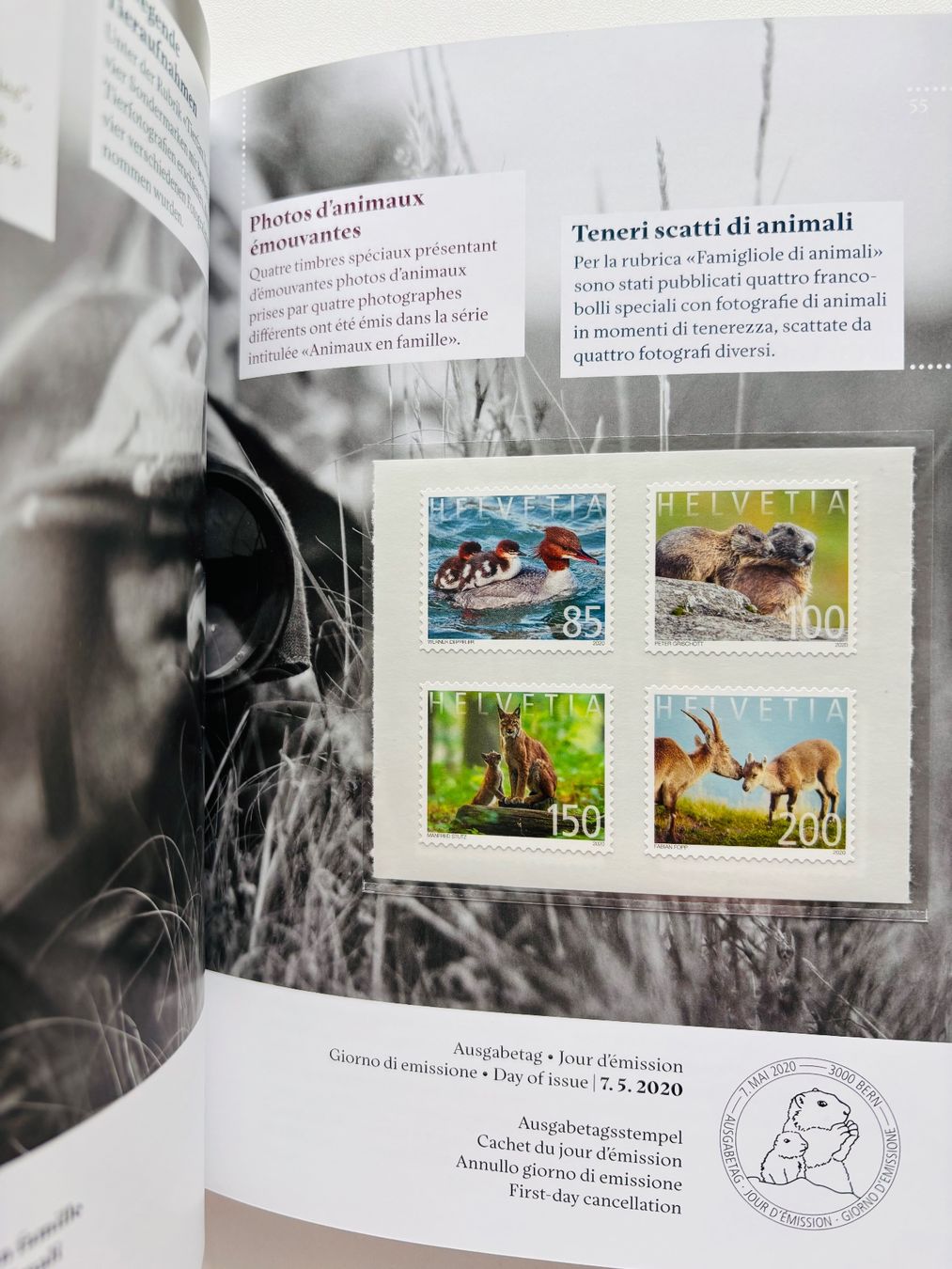 Tutti i francobolli: 2020 Jahrbuch Schweizer Briefmarken postfrisch ** Kat. 170.- – Nuovo e nell'imballaggio originale da Müswangen venduto da buyin 8