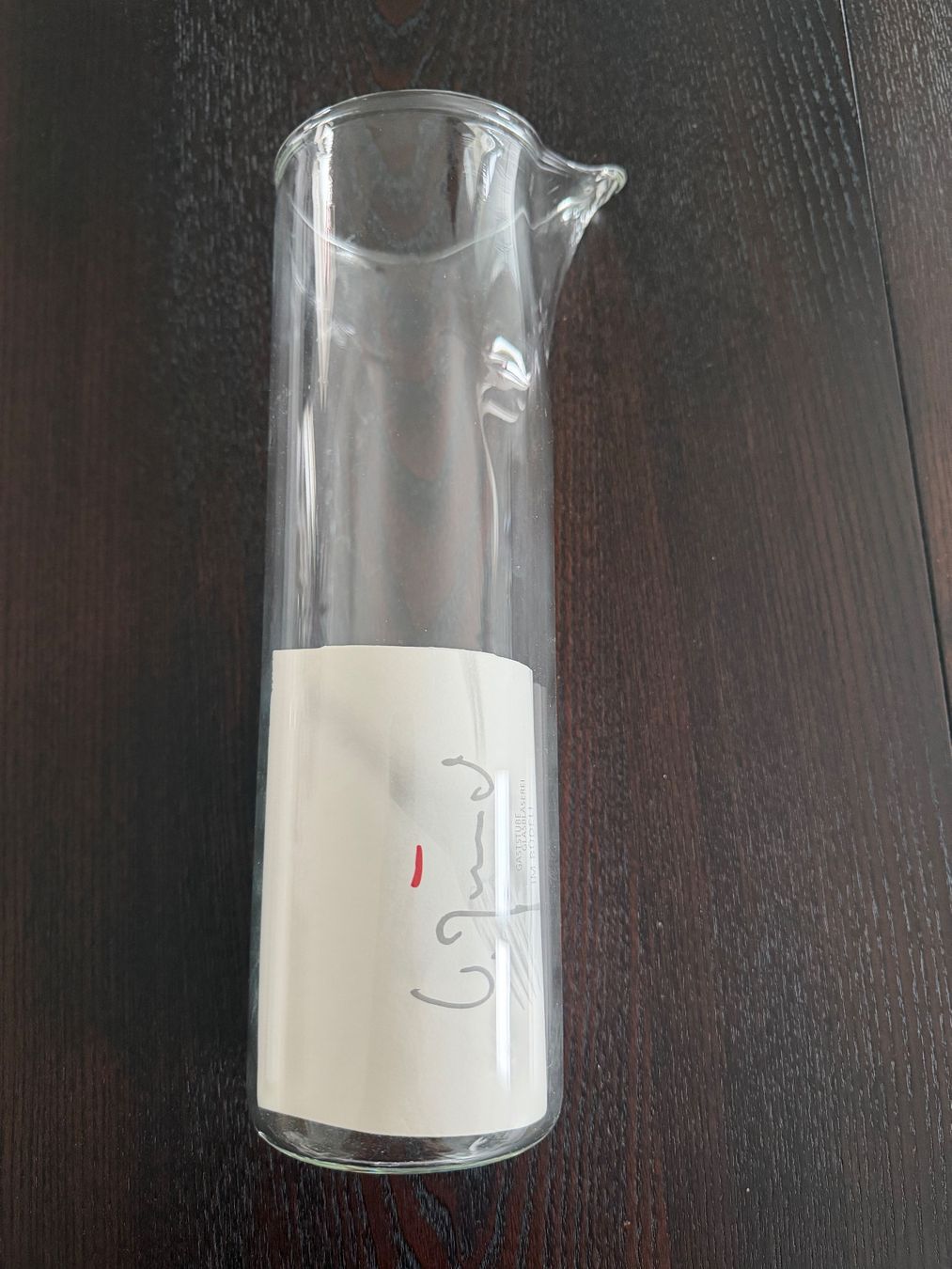 Caraffe: Glaskrug/Karaffe Urs Zünd Glasbläserei – Nuovo e nell'imballaggio originale da Kloten venduto da des_xv52