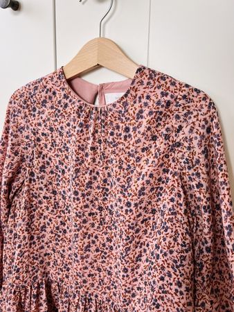 Mango, 110, Kleid, rosa, Blumen, neu
