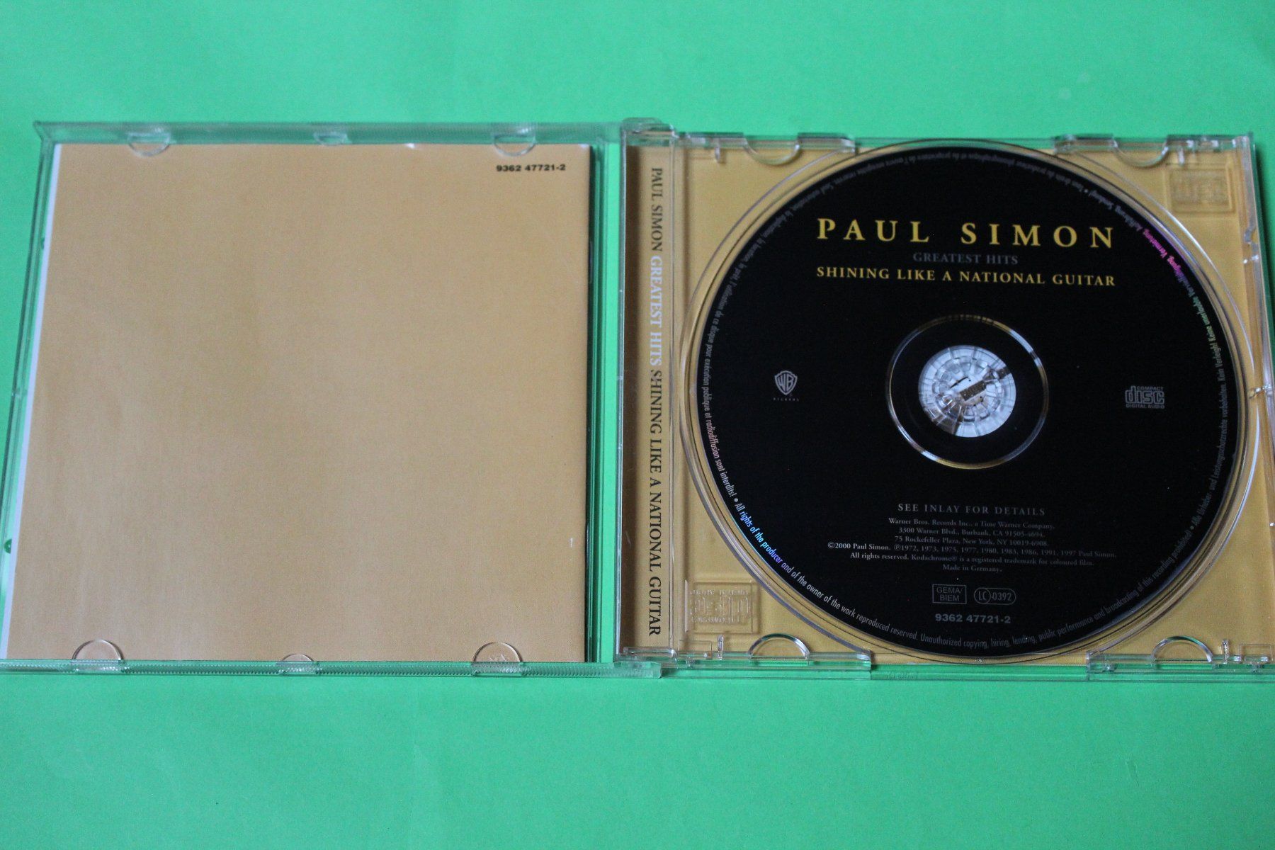 CDs: Paul Simon - Greatest Hits CD – Gebraucht aus Tübach von JamesStone 2
