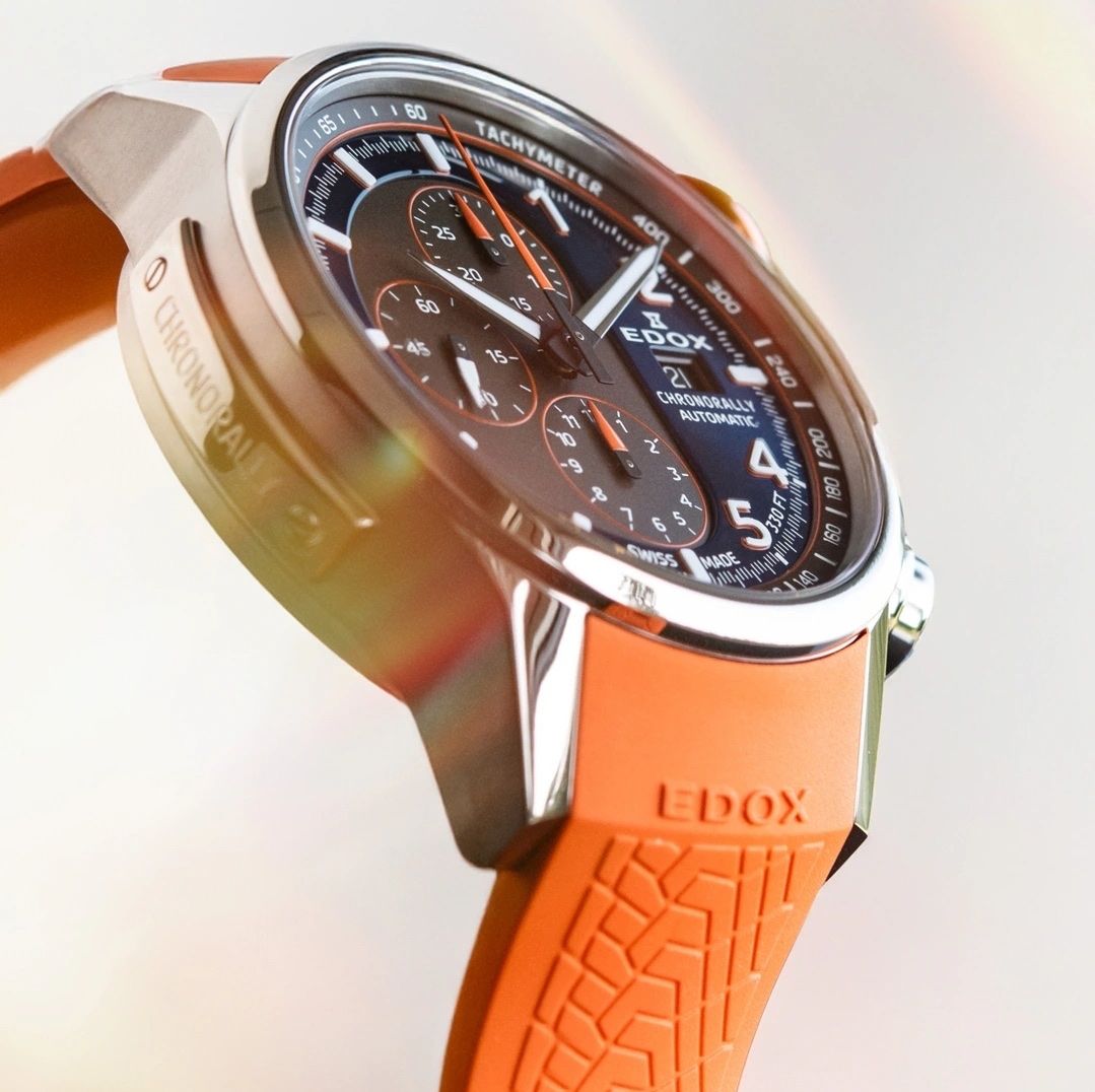 Edox Montres: Edox Chronorally Automatic Chronograph  | 01129 TOCAO BUGO – Neuf avec emballage d'origine à Zürich par Engin1979