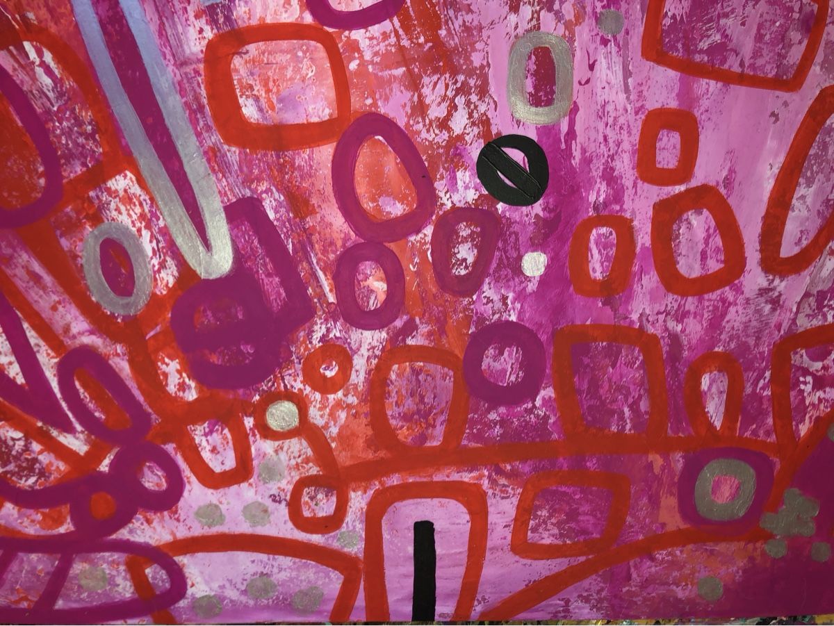 Dipinti: Gemälde abstract 60/120cm – Nuovo e nell'imballaggio originale da Frauenkappelen venduto da MissCadillac 9