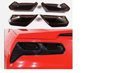 Corvette C7 2014-2019 Rücklicht-Abdeckungen in Smoke - NEU