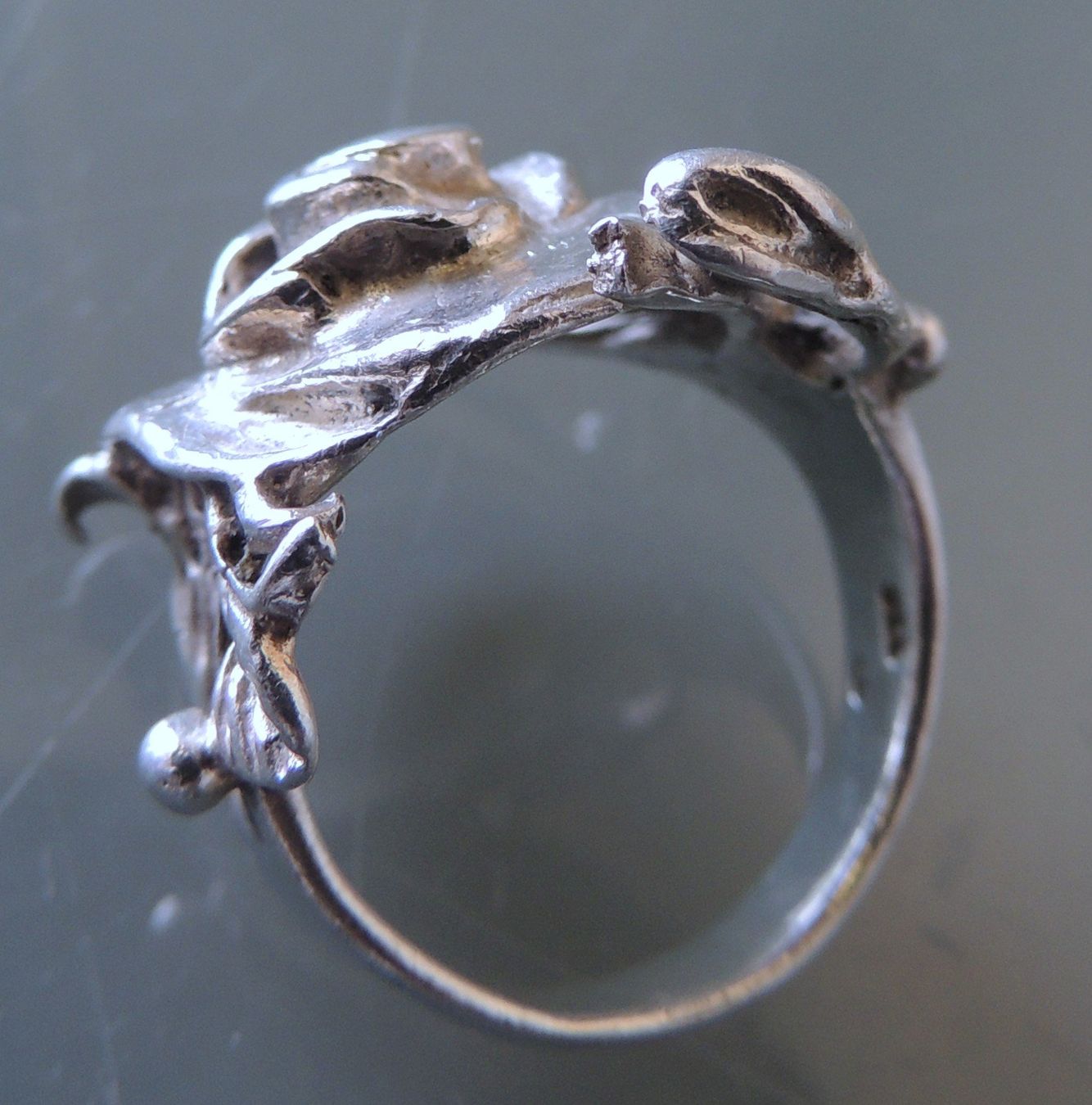 Anelli: Rose Silber 925 Fingerring Gr. 55 – Usato da Waldenburg venduto da schaller707 3