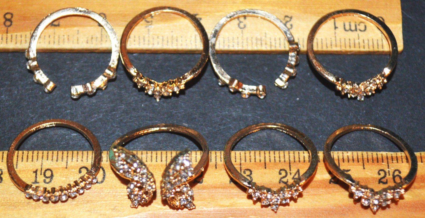 Altri gioielli: Ring Set D-861 – 8 Stück – Nuovo e nell'imballaggio originale da Goldiwil (Thun) venduto da han_v5b7 5
