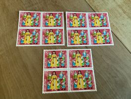 12xFr.-.50 Briefmarken postfrisch Pro Juventute Märchen 1985