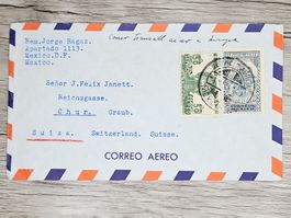 CL06 Enveloppe + Timbre Mexique 19xx