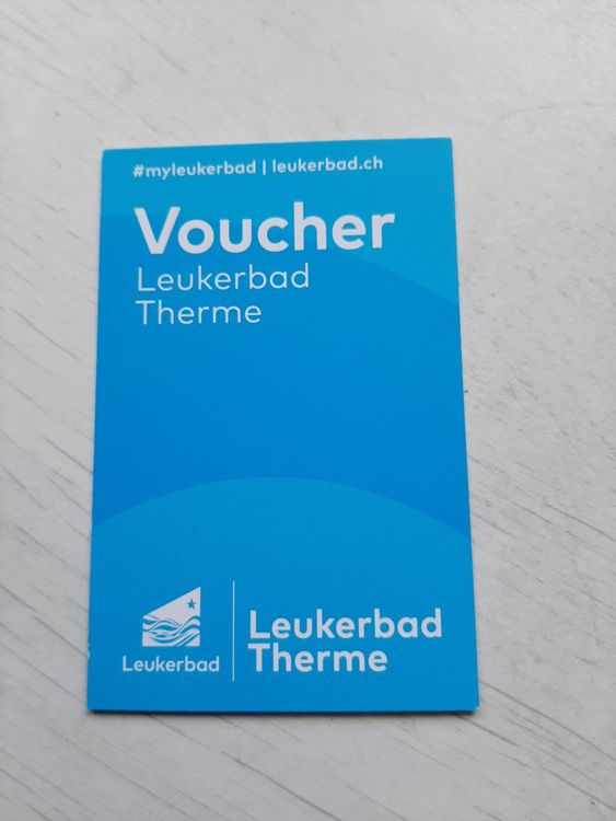 Leukerbad Therme Eintritt für eine Person (Gebraucht) in Konolfingen ...