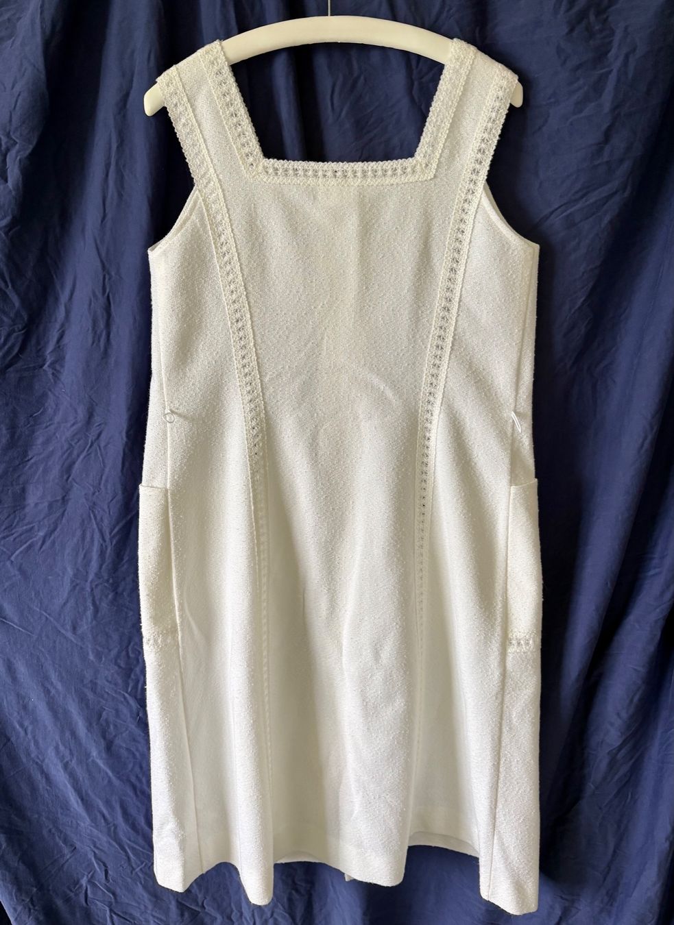 Hanro Vestiti: Weisses Frottee-Trägerkleid – Usato da Oberrieden venduto da pet_n2c2 3