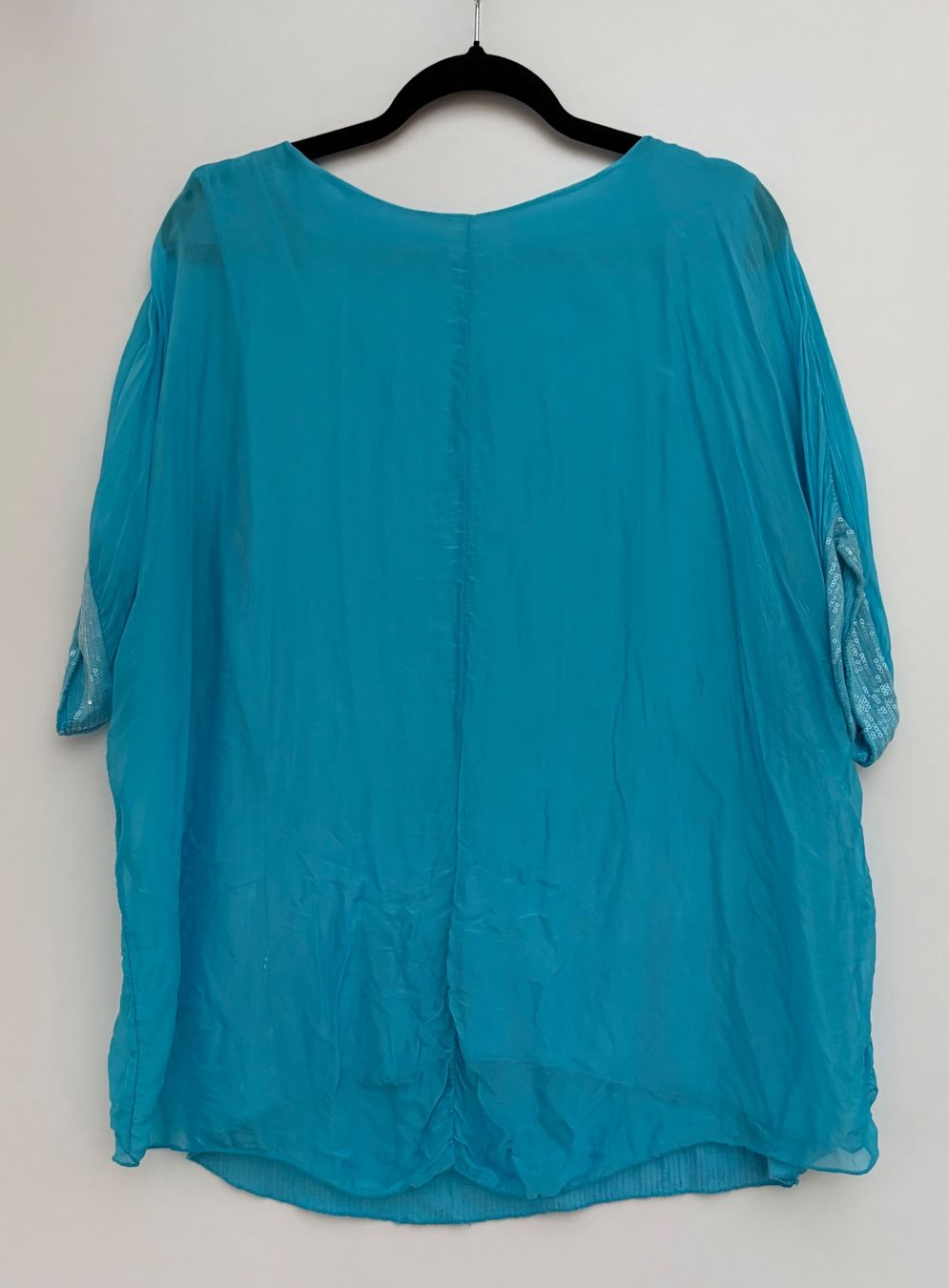 Camicette: Made in Italy Bluse mit Seide Gr.L – Usato da Unterägeri venduto da Jutka_04 3